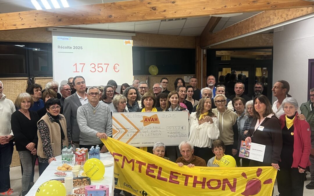 Mars 2026 – Téléthon Merci Venelles