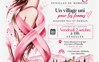 Octobre Rose : le mur de partage à l&rsquo;Etincelle